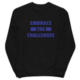 Embrace The Challenges Unisex eco sweatshirt