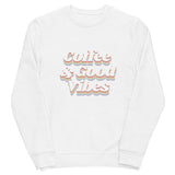 Coffee & Good Vibes Unisex eco sweatshirt
