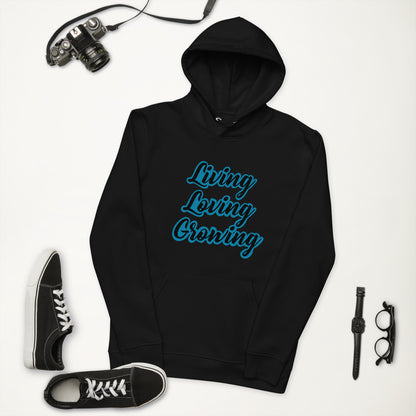 Living Loving Growing Unisex Eco Hoodie