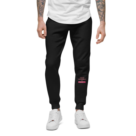 Make Yourself A Priority Unisex fleece sweatpants