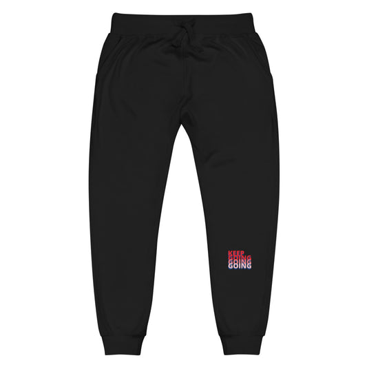 Keep Going Unisex fleece sweatpants
