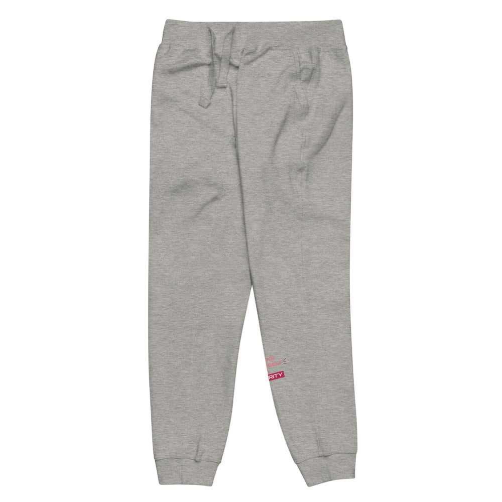 Make Yourself A Priority Unisex fleece sweatpants