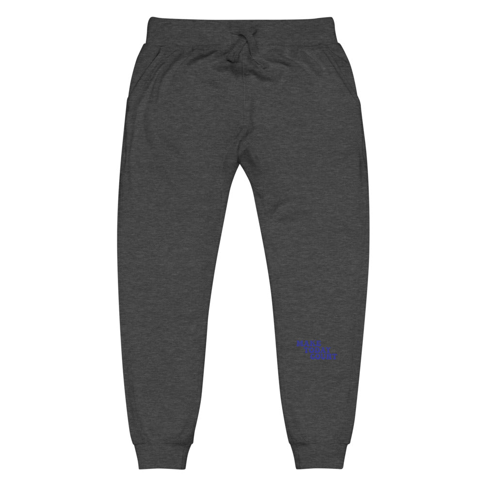 Make Today Count Unisex fleece sweatpants