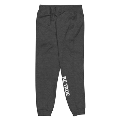 Be True Be Good Unisex fleece sweatpants (white)
