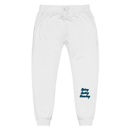 Living Loving Growing Unisex fleece sweatpants