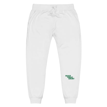 Make Today Count Unisex fleece sweatpants