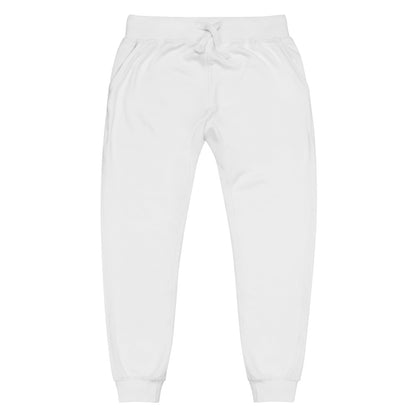 Be True Be Good Unisex fleece sweatpants (white)