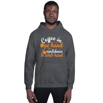 Coffee In One Hand Men's Hoodie
