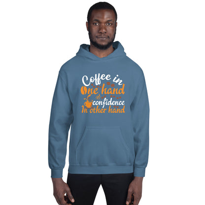 Coffee In One Hand Men's Hoodie