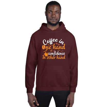 Coffee In One Hand Men's Hoodie