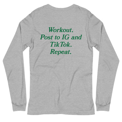 Post to IG and TikTok Unisex Long Sleeve Tee