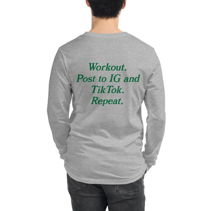 Post to IG and TikTok Unisex Long Sleeve Tee