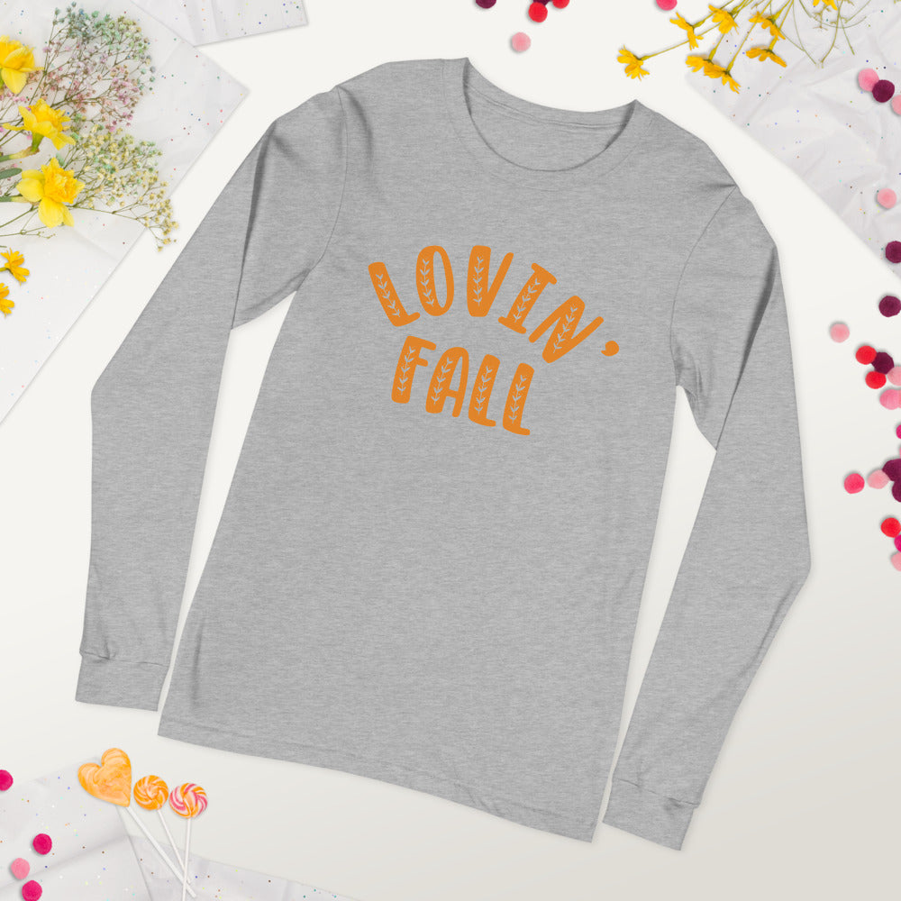 Lovin' Fall Unisex Long Sleeve Tee