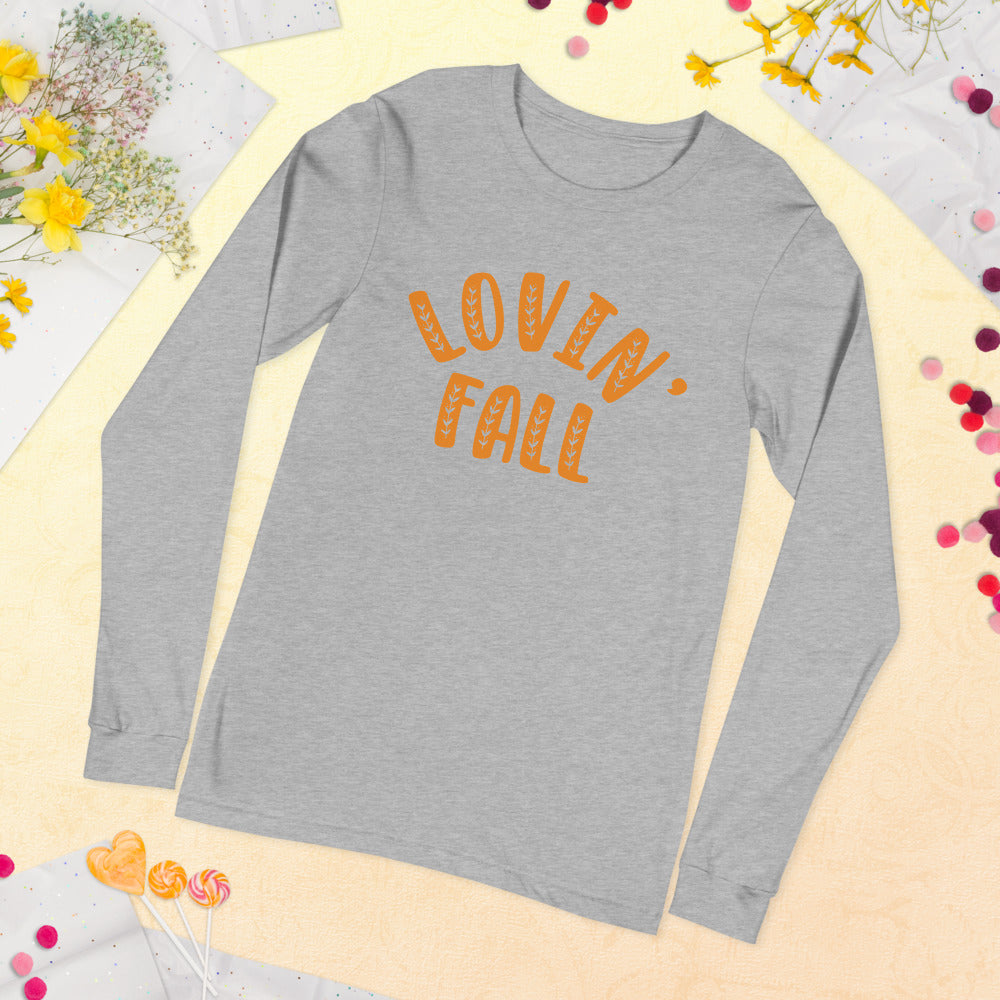 Lovin' Fall Unisex Long Sleeve Tee