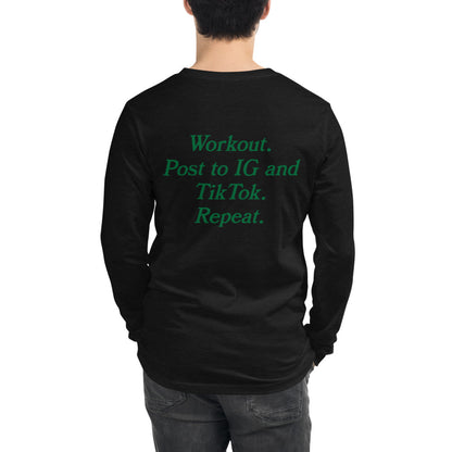 Post to IG and TikTok Unisex Long Sleeve Tee