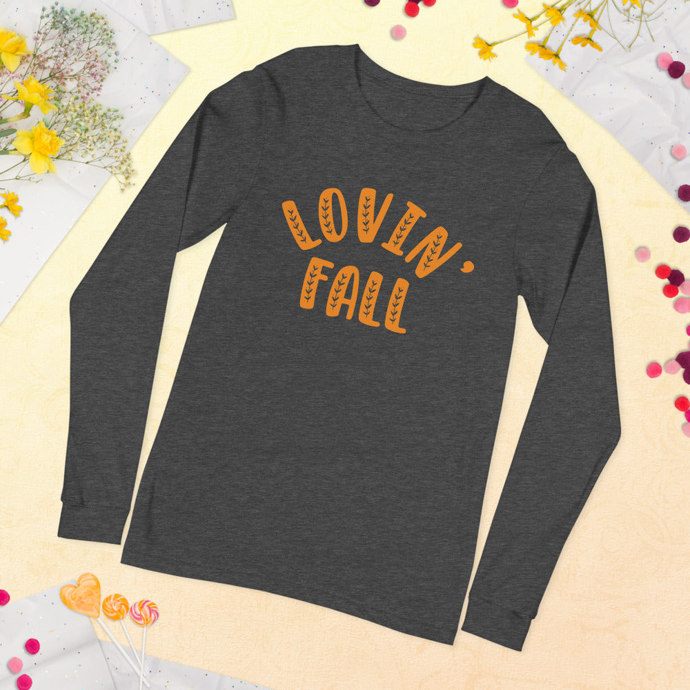 Lovin' Fall Unisex Long Sleeve Tee