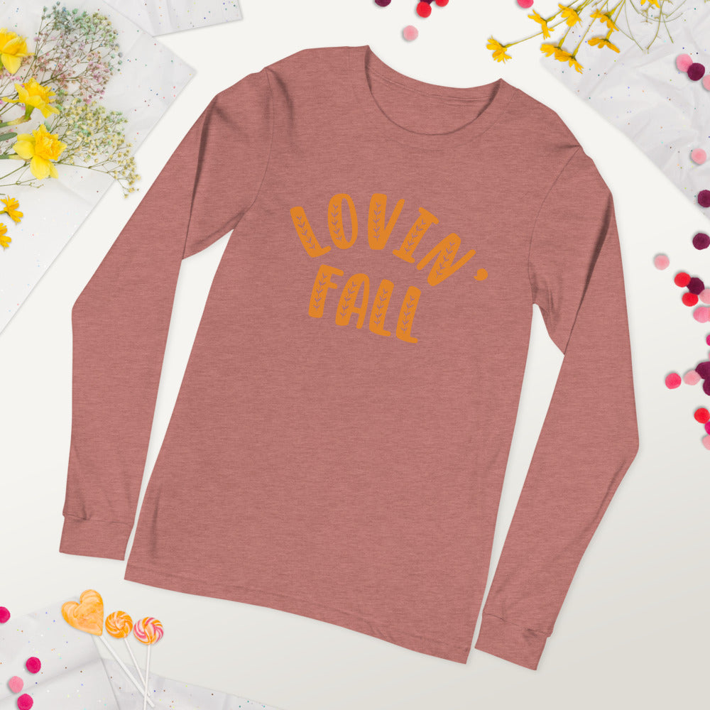 Lovin' Fall Unisex Long Sleeve Tee