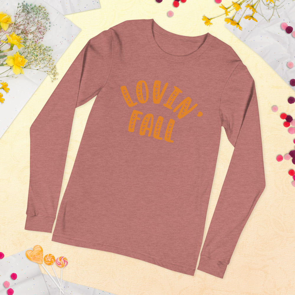 Lovin' Fall Unisex Long Sleeve Tee