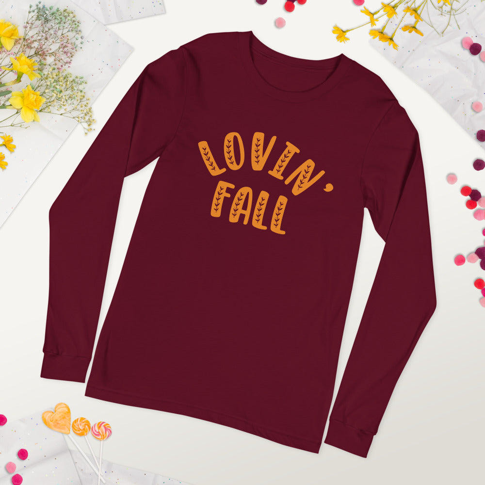 Lovin' Fall Unisex Long Sleeve Tee