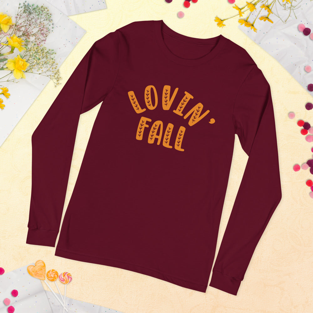 Lovin' Fall Unisex Long Sleeve Tee