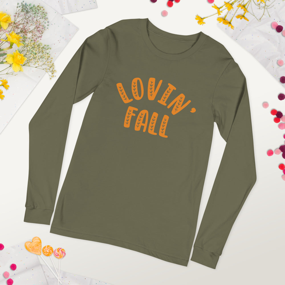 Lovin' Fall Unisex Long Sleeve Tee