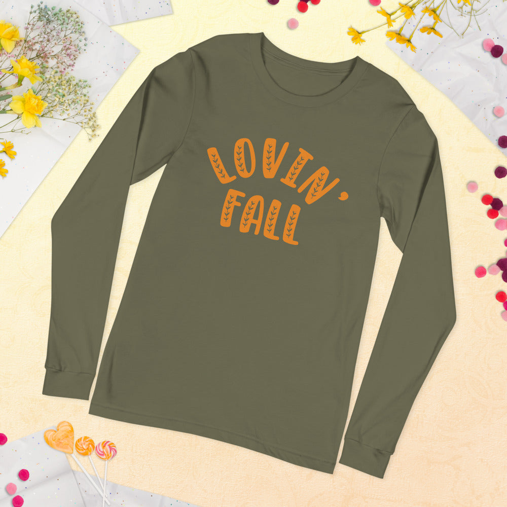 Lovin' Fall Unisex Long Sleeve Tee