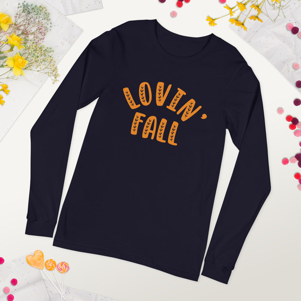 Lovin' Fall Unisex Long Sleeve Tee