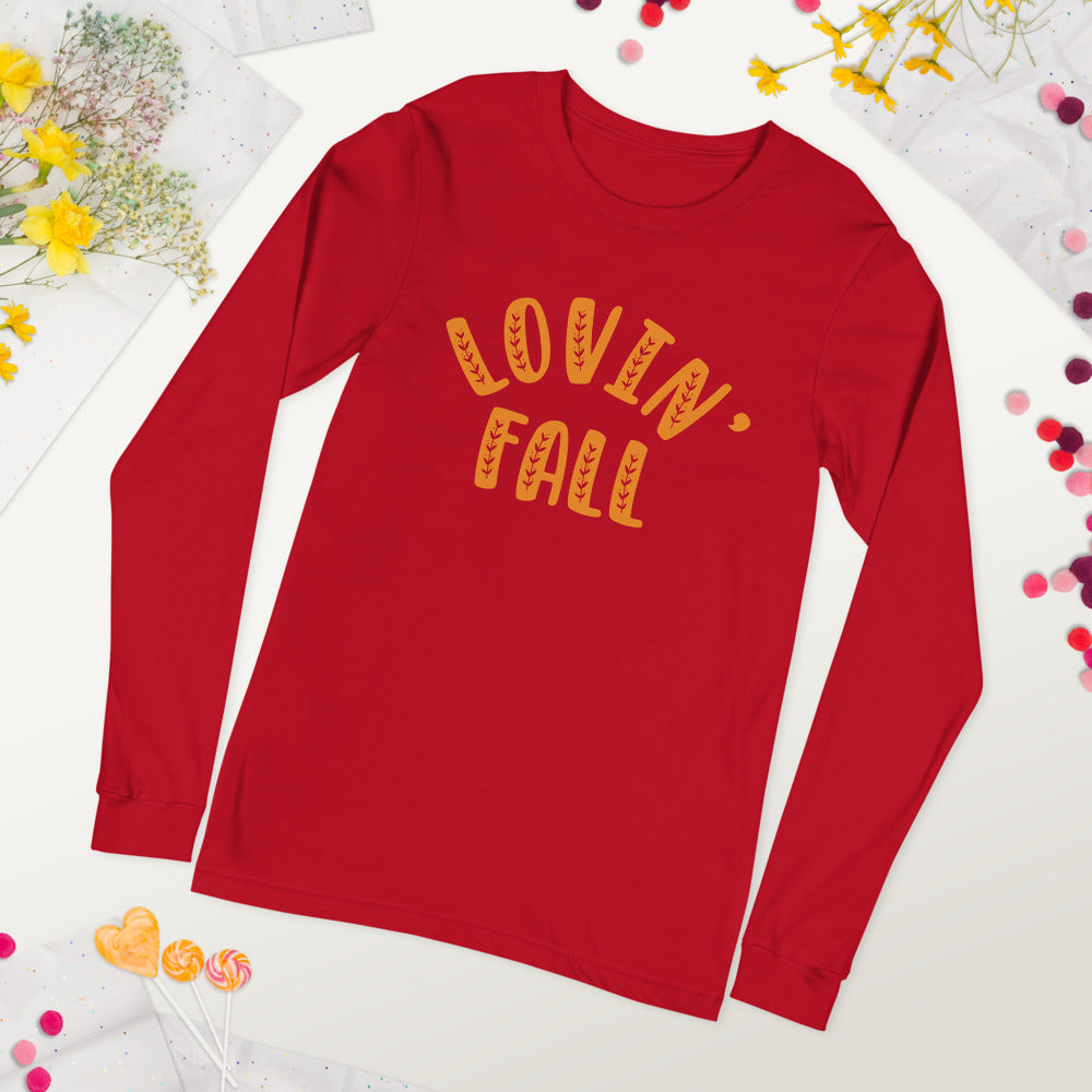 Lovin' Fall Unisex Long Sleeve Tee