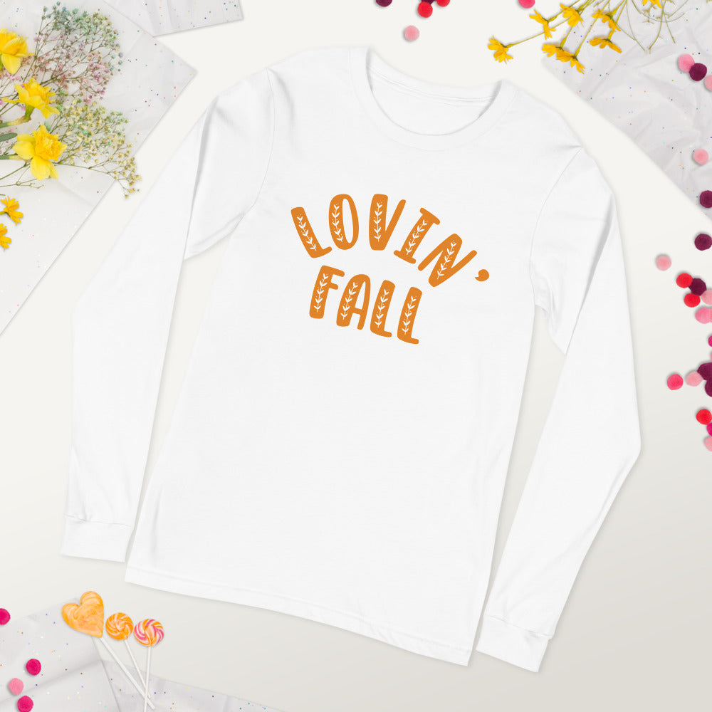 Lovin' Fall Unisex Long Sleeve Tee