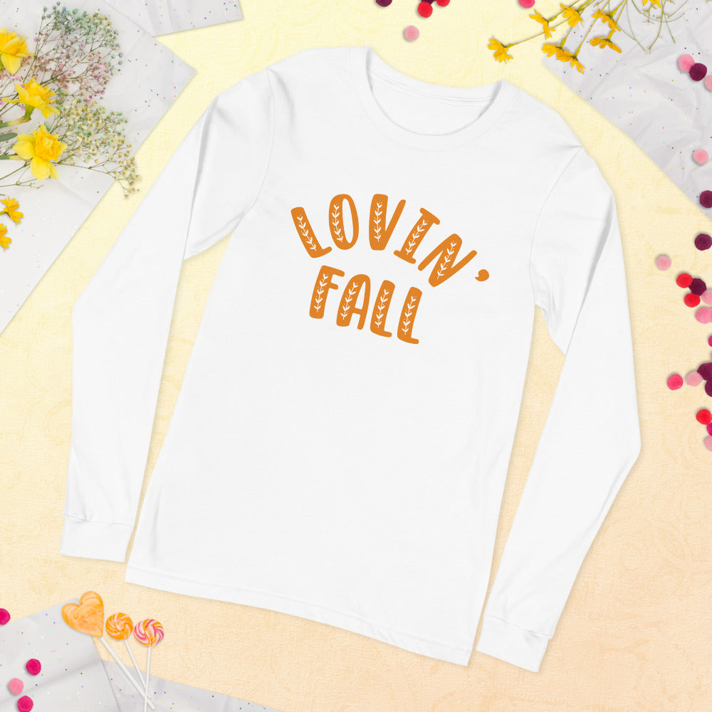 Lovin' Fall Unisex Long Sleeve Tee