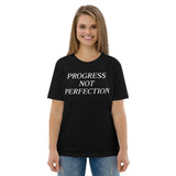 Progress Not Perfection Unisex organic cotton t-shirt