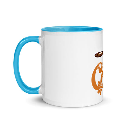 Life begins after Coffee Mug with Color Inside