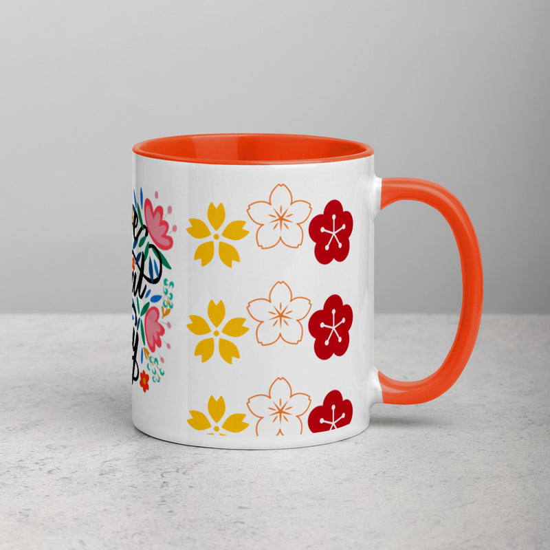 Have A Nice Day Mug with Color Inside