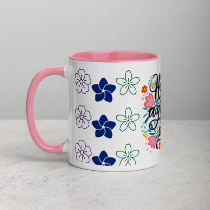 Have A Nice Day Mug with Color Inside