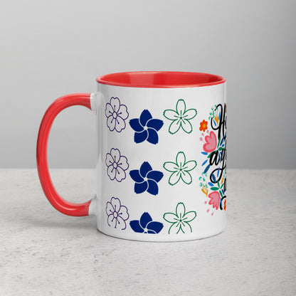 Have A Nice Day Mug with Color Inside