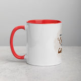 Drink Good Coffee Lift Heavy Things Mug with Color Inside