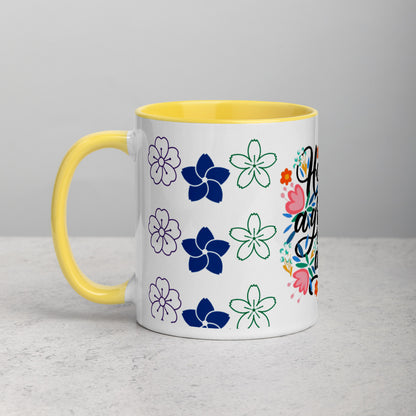 Have A Nice Day Mug with Color Inside