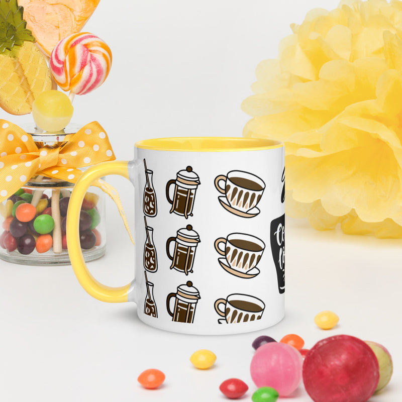 Coffee Lover Mug with Color Inside