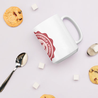 Esspreso Yourself White glossy mug