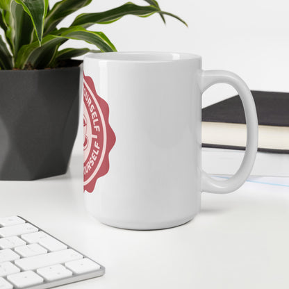 Esspreso Yourself White glossy mug