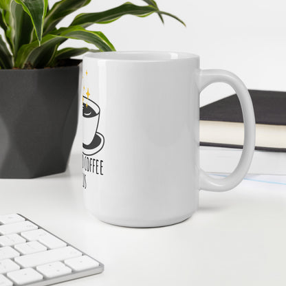 Hocus Focus White glossy mug