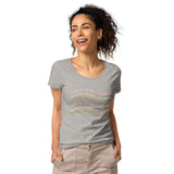 Positivity Changes Everything Women’s basic organic t-shirt (Neutral)