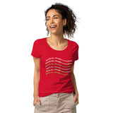 Positivity Changes Everything Women’s basic organic t-shirt (Neutral)