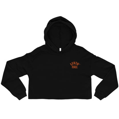 Lovin' Fall Crop Hoodie