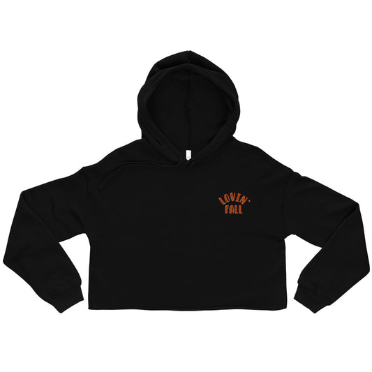 Lovin' Fall Crop Hoodie