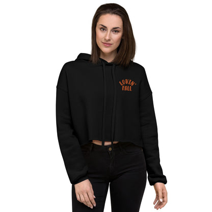 Lovin' Fall Crop Hoodie