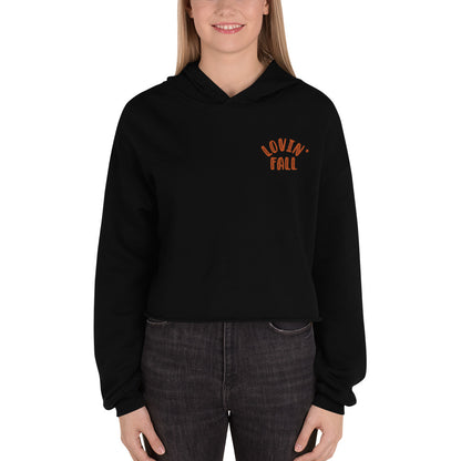 Lovin' Fall Crop Hoodie