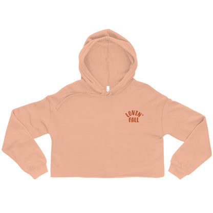 Lovin' Fall Crop Hoodie