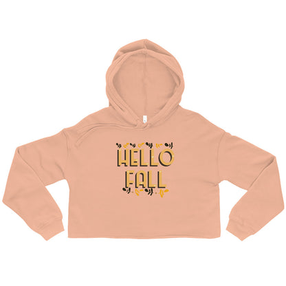 Hello Fall Crop Hoodie