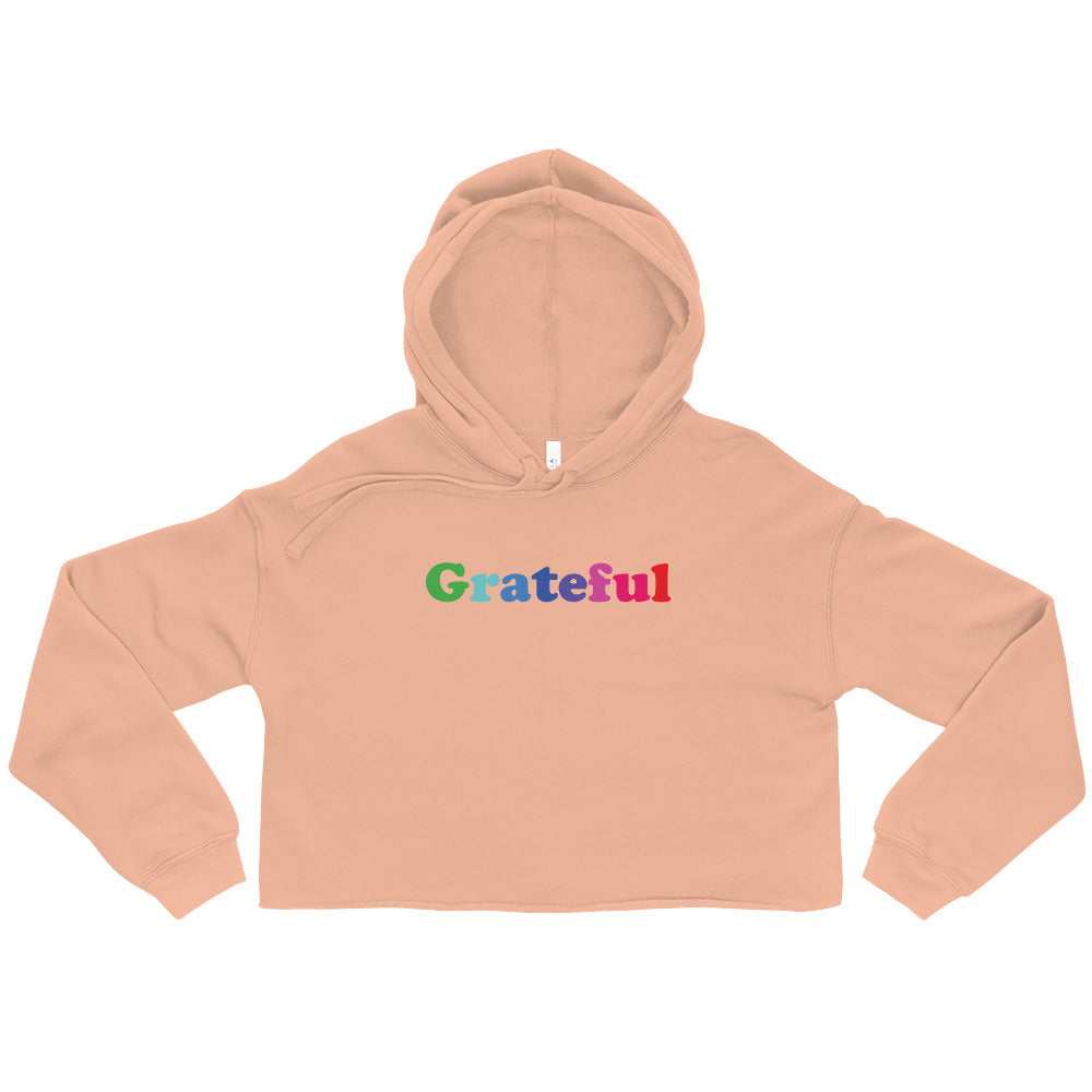 Grateful Crop Hoodie